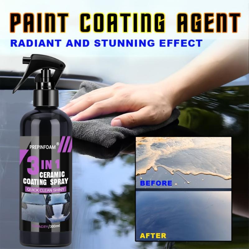 Nano Liquid Coating - رذاذ طلاء سيراميك للسيارات 3 في