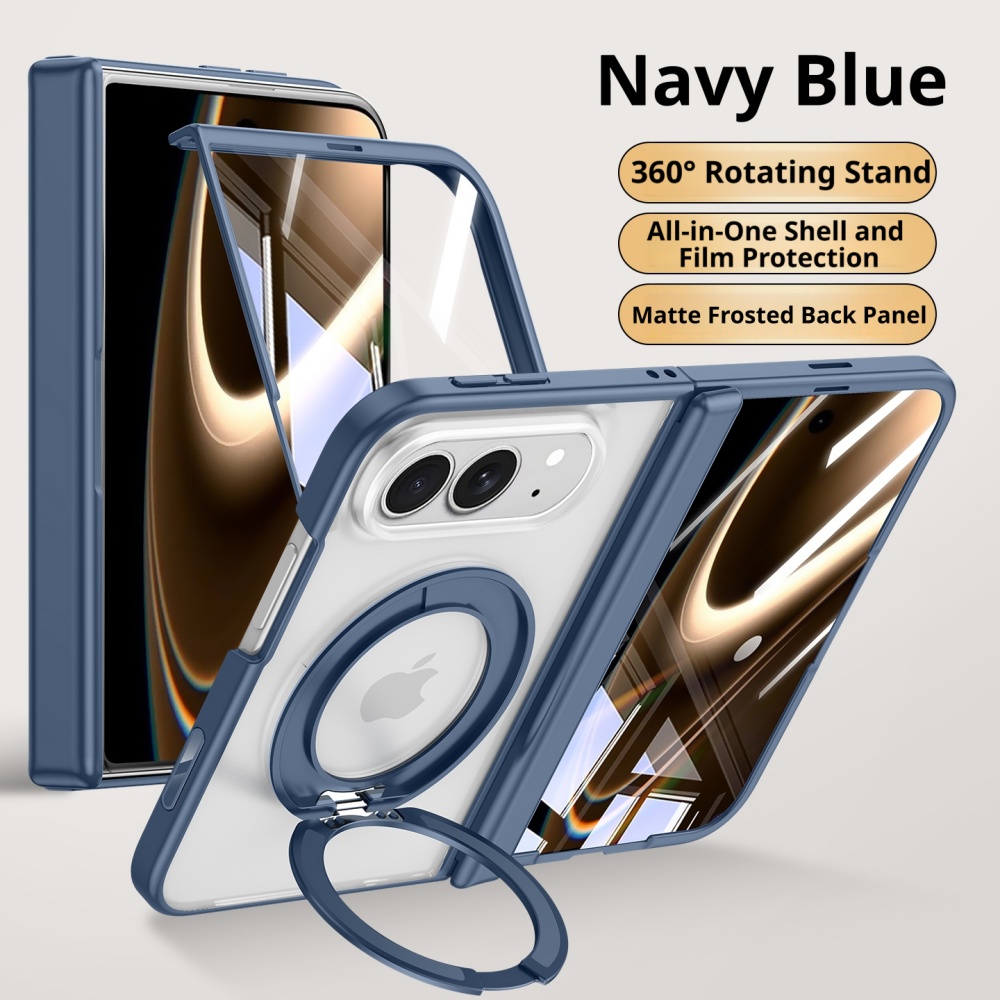 Matte Anti Glare Screen - حافظة فاخرة دوارة 360 درجة مع