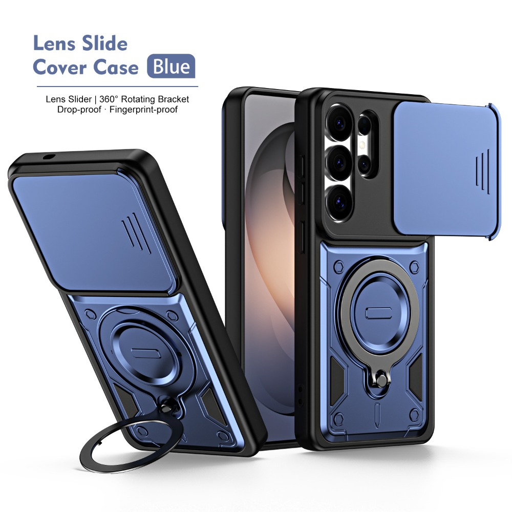 Camera Lens Protector - 360 ° حافظة دوارة مقاومة للصدمات