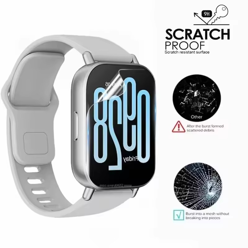 1-5 قطع من طبقة حماية الشاشة ا - مراجعة Hydrogel Screen Protector وسعره