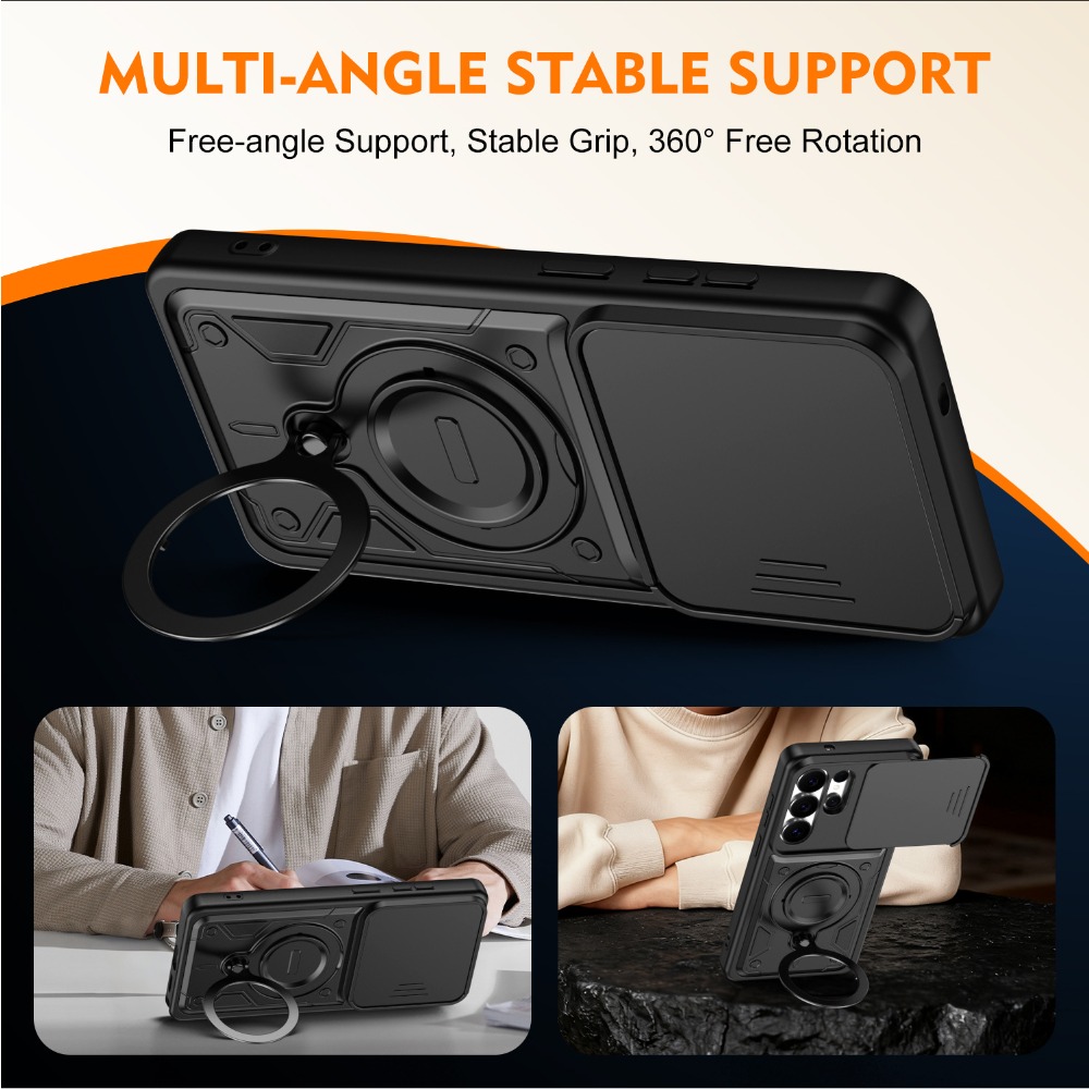 360 ° حافظة دوارة مقاومة للصدم - مراجعة Camera Lens Protector وسعره